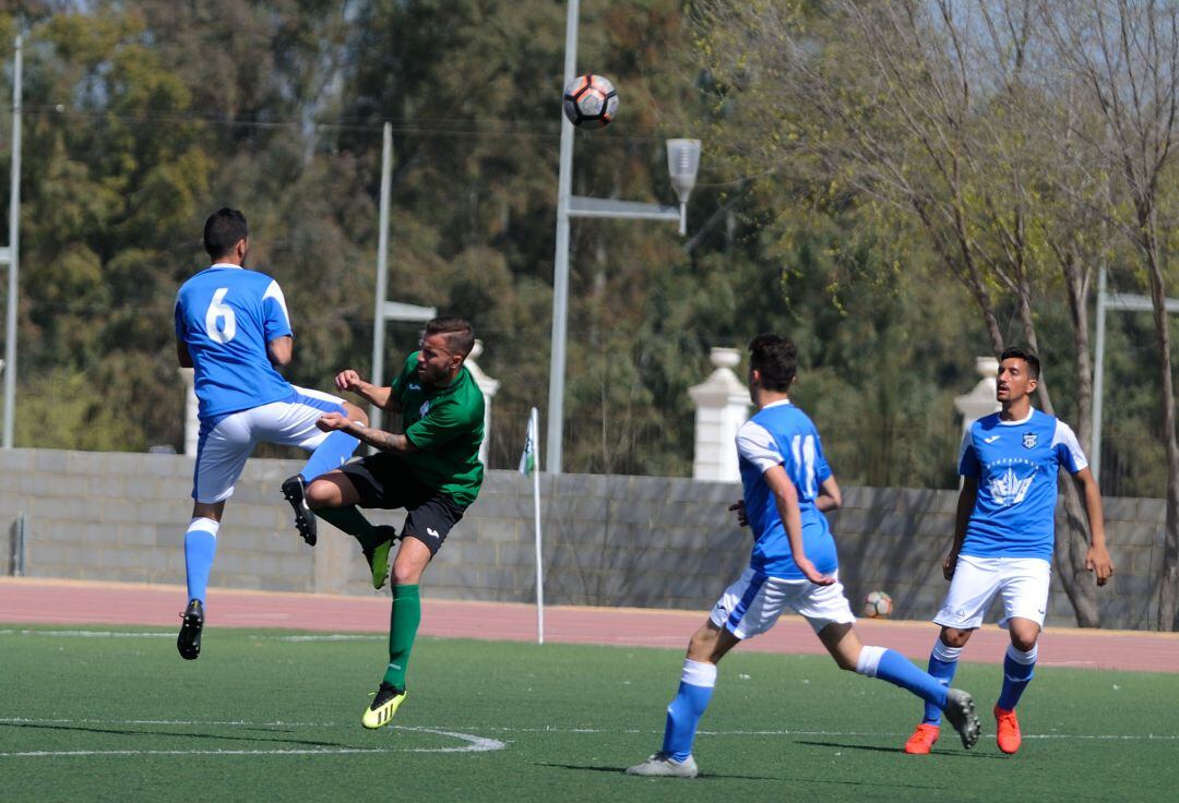 Imagen del partido disputado en Villamartín 