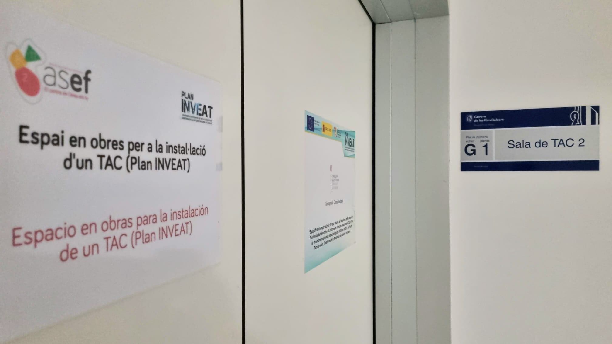 Espacio donde se ubicará un segundo TAC en Can Misses