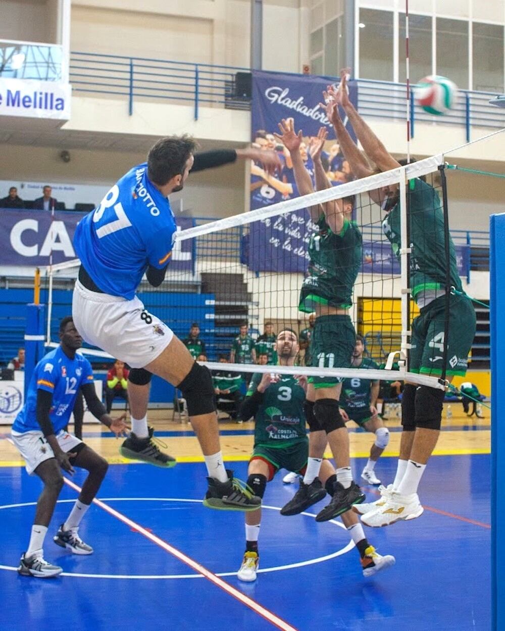 Melilla se mostró intratable ante el Unicaja.