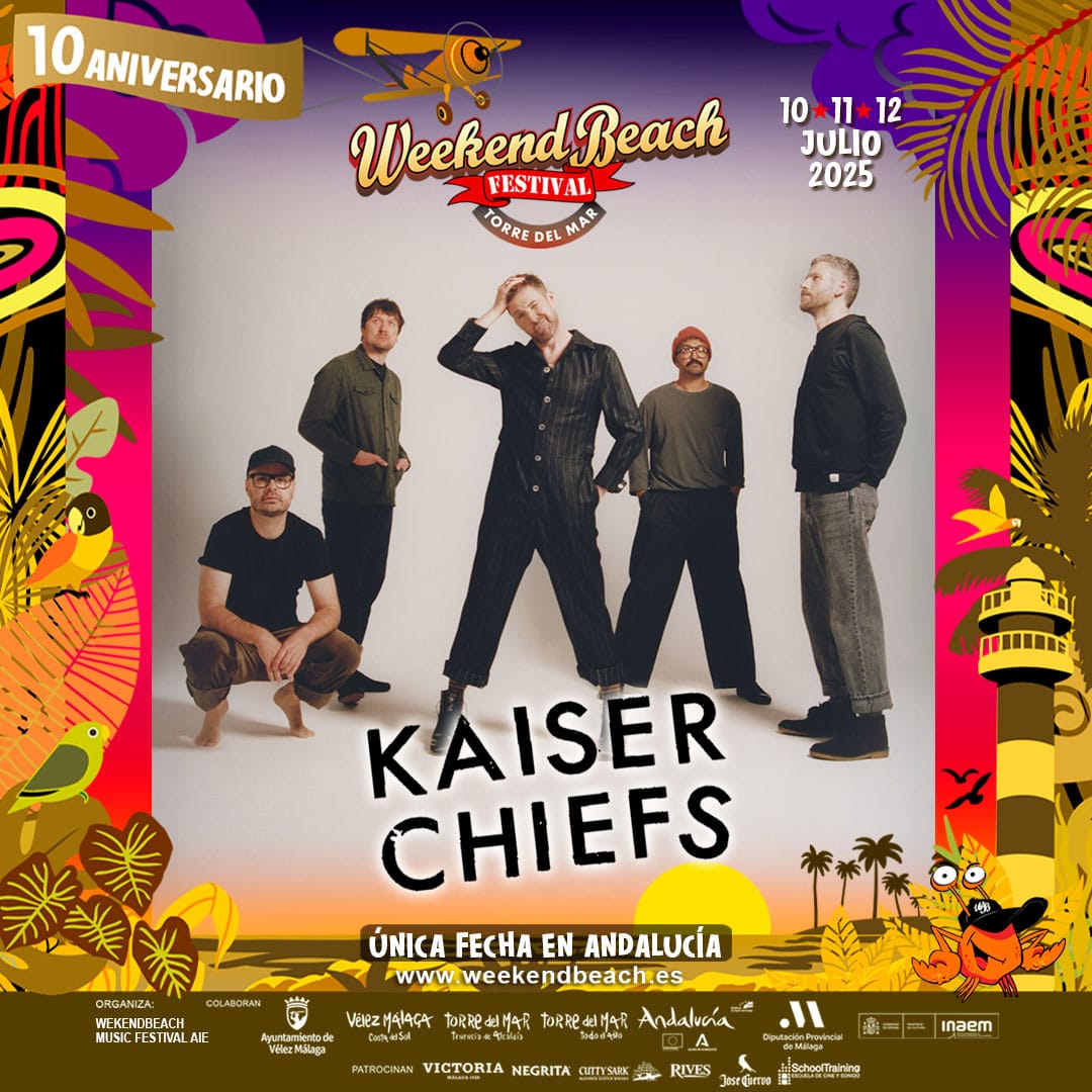 KAISER CHIEFS en Weekend Beach