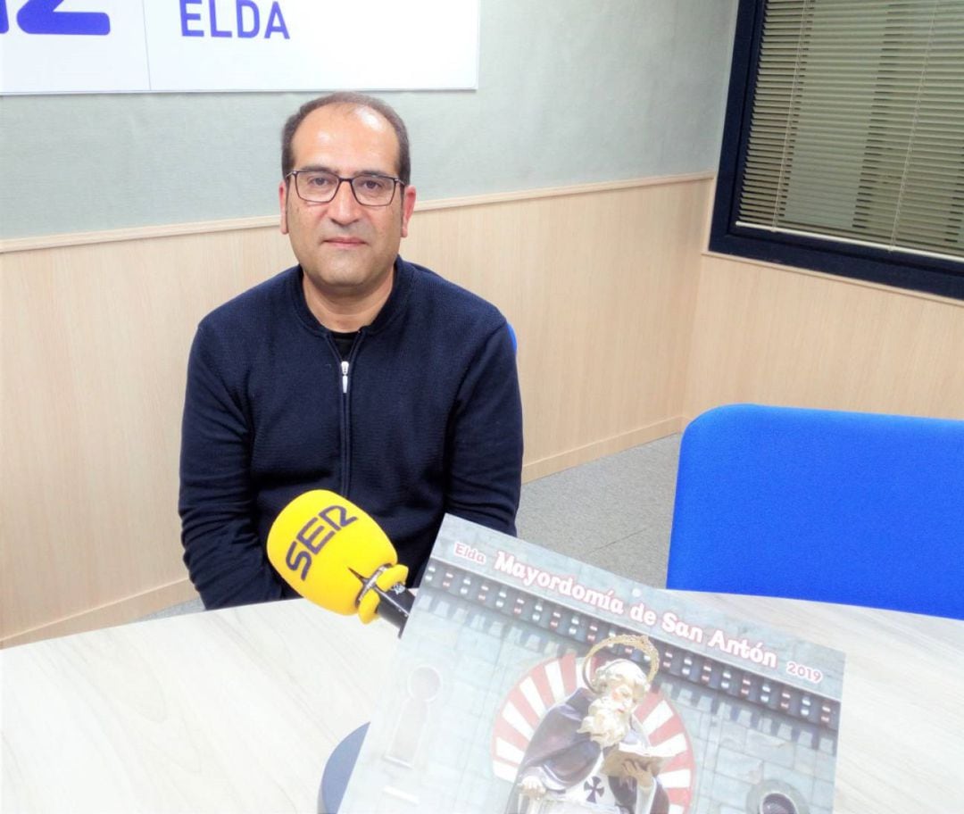 David Guardiola, presidente Mayordomía San Antón Elda