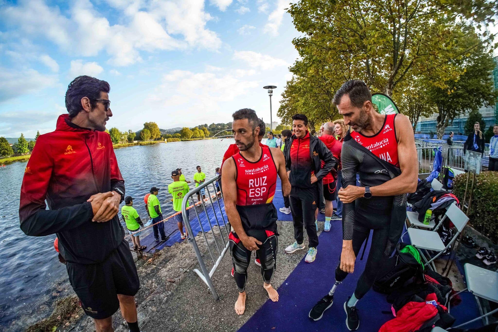 El triatleta almeriense siempre entre los más grandes.