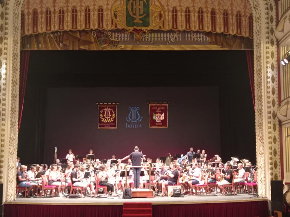 La banda Municipal en el teatro Chapí