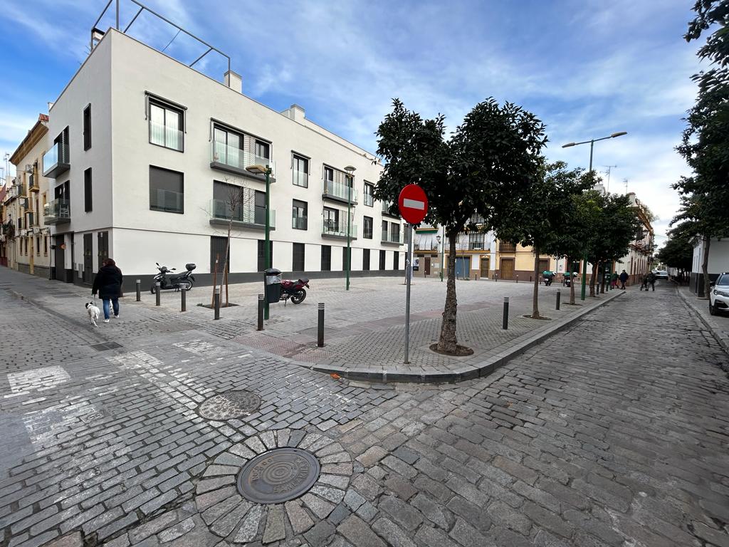 Espacio donde se ubica la nueva Plaza Profesor Hugo Galera