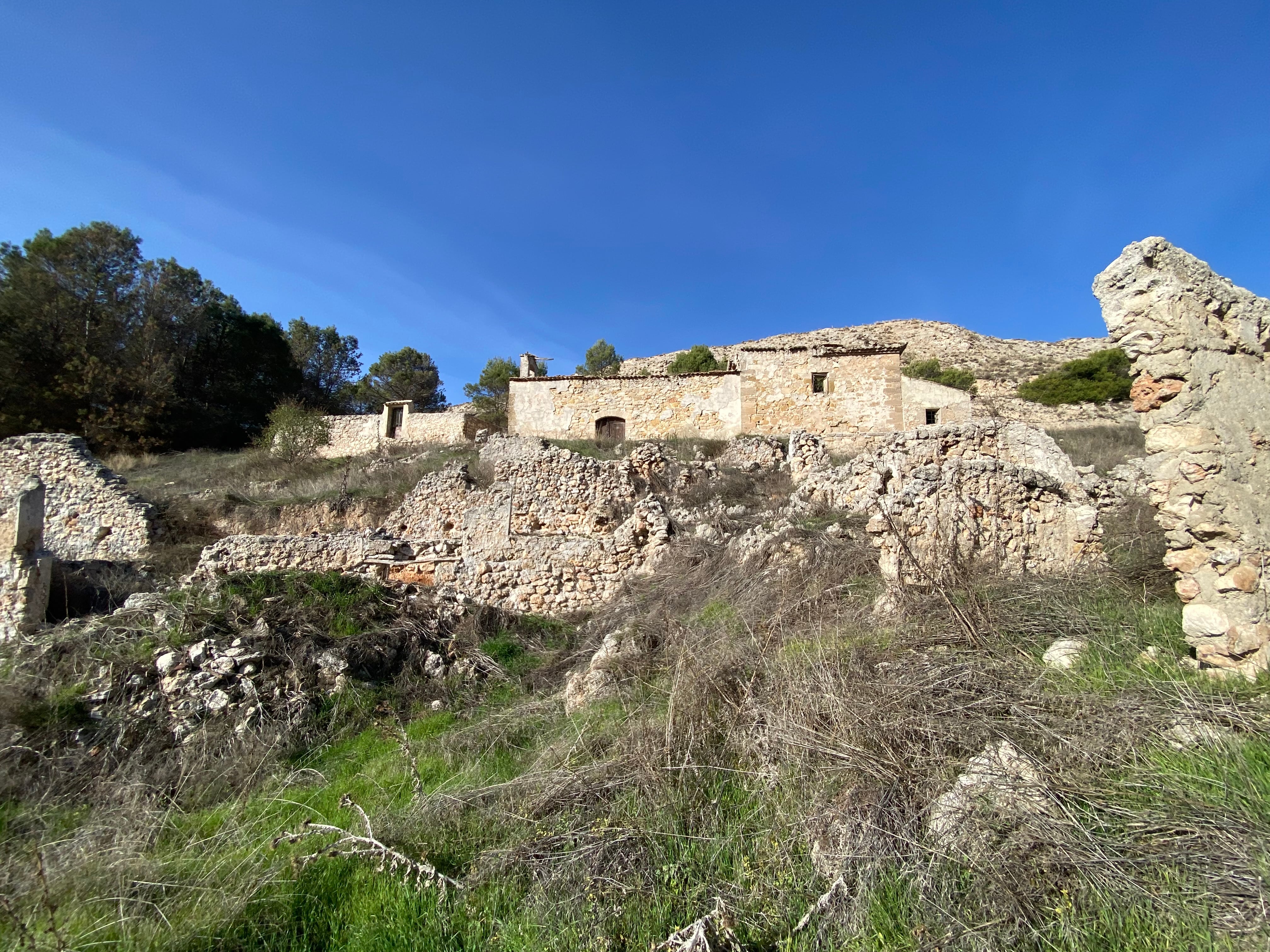 Iglesia en ruinas de Carrascosilla.