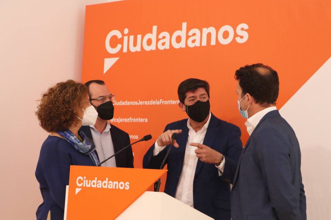 Juan Marín este sábado en Jerez