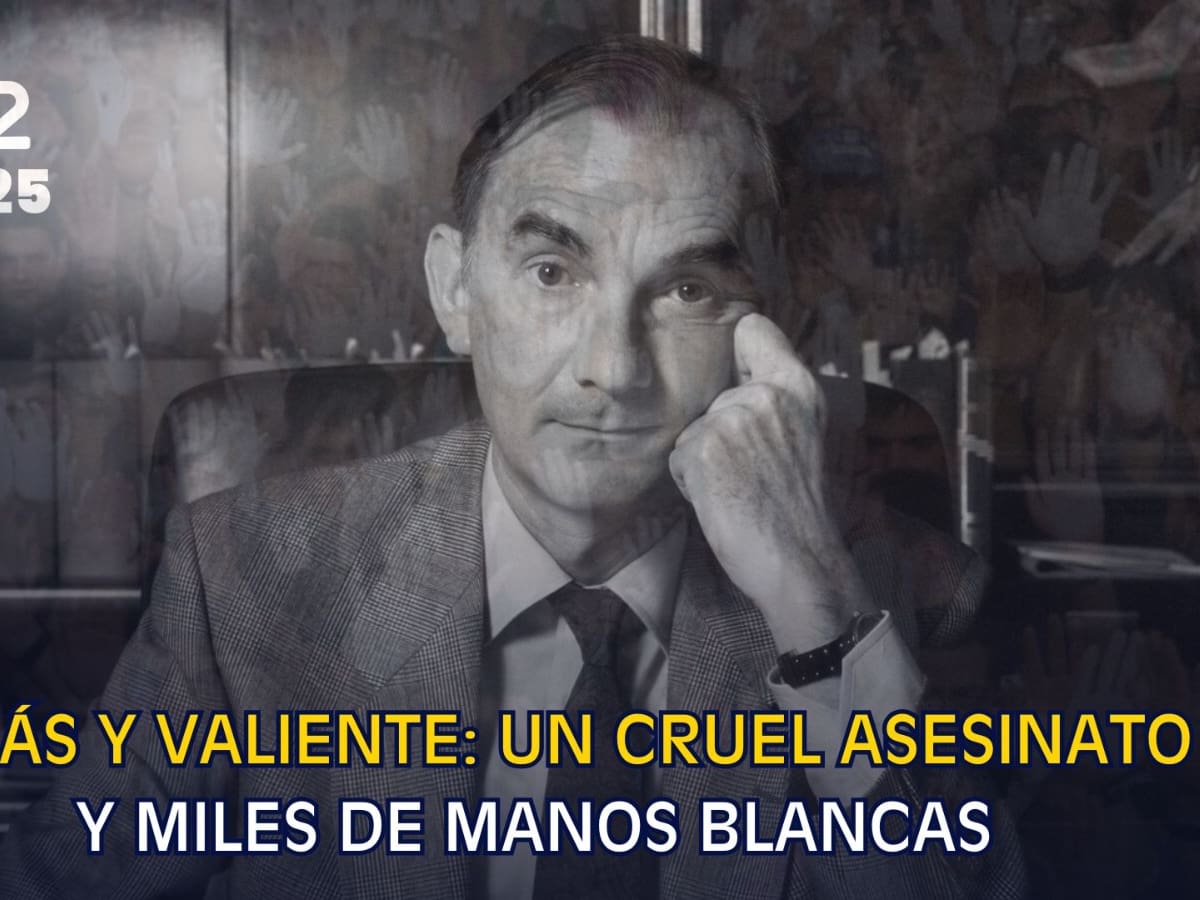 Tomás y Valiente: un cruel asesinato y miles de manos blancas
