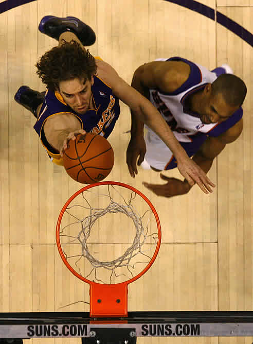 El gran Shaquille O'Neal fue la pesadilla del equipo de Los Ángeles