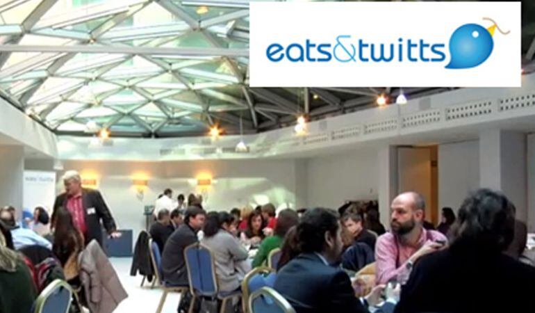 Celebración del evento EatsAndTwitts, para desvirtualizarse y hacer negocios 2.0