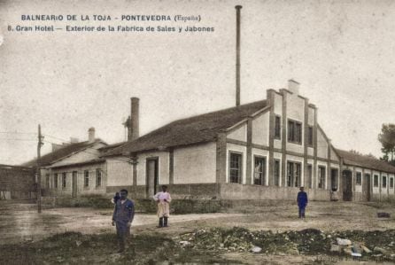 Balneario da Toxa; a fábrica de xabóns