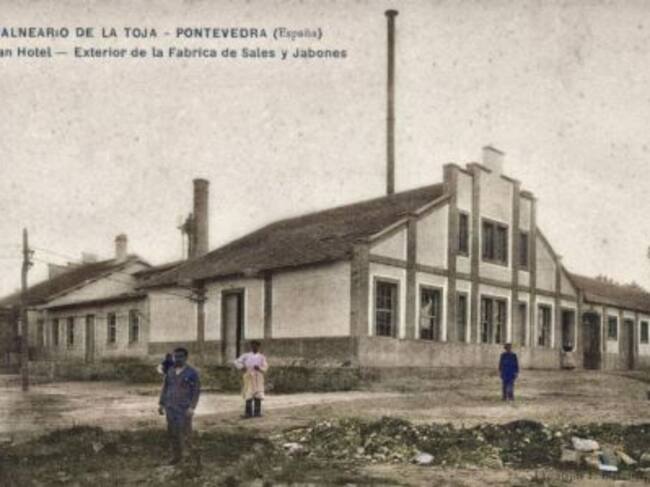 Balneario da Toxa; a fábrica de xabóns