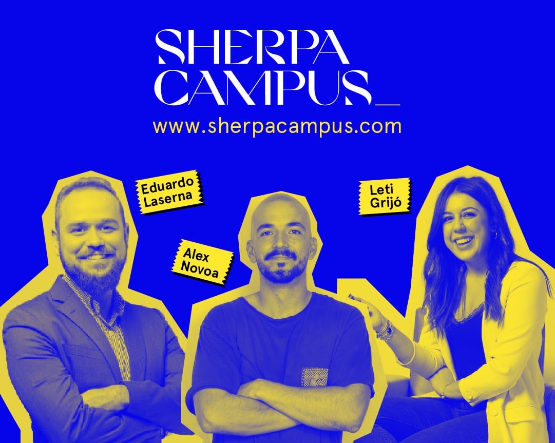 Parte del equipo de Sherpa Campus.