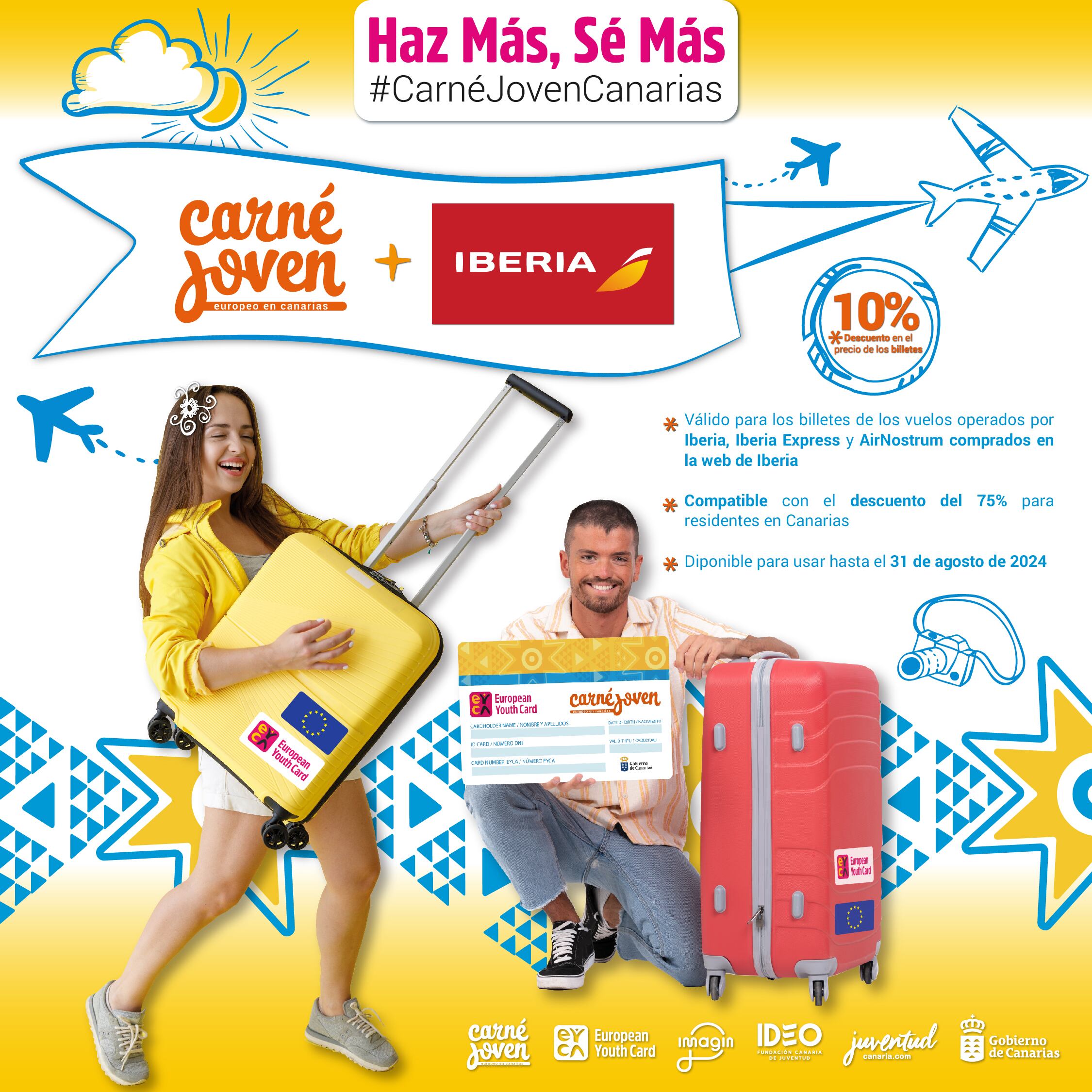 El programa Carné Joven depende de la Dirección General de Juventud de la Consejería de Bienestar Social, Igualdad, Juventud, Infancia y Familias del Gobierno de Canarias