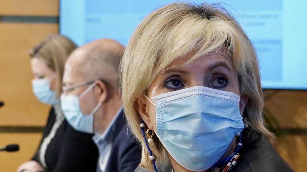 La consejera de Sanidad, Verónica Casado