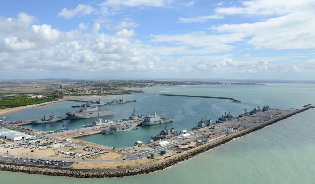 Zona Portuaria de la Base de Rota