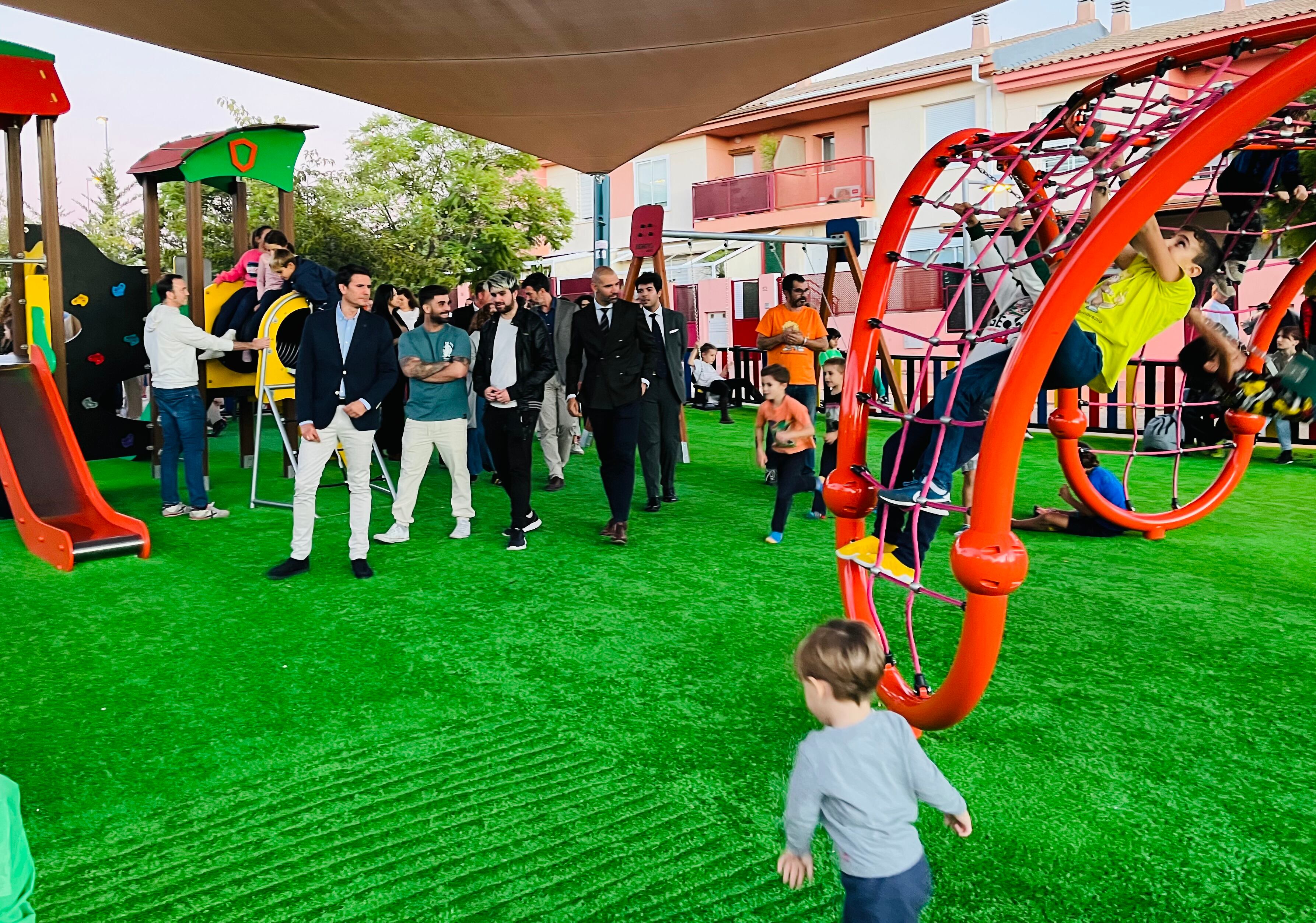 Inauguración del parque de Martín Álvarez en Molina de Segura