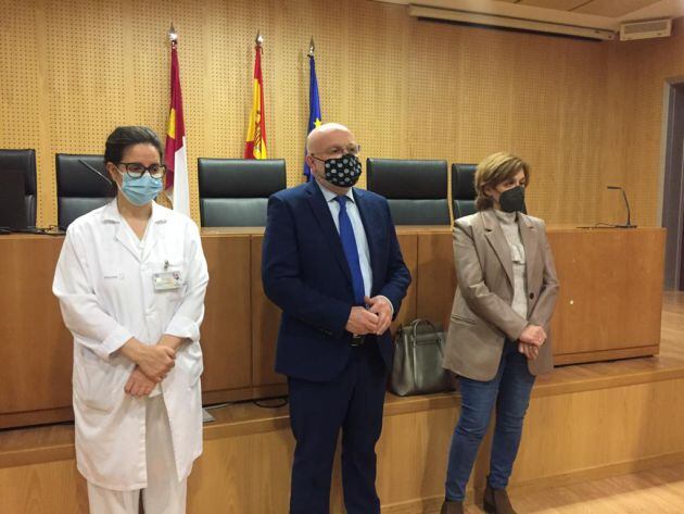 Imagen de la comparecencia de hoy