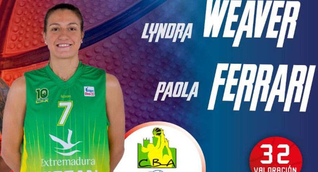 Paola Ferrari, MPV ex aequo de la jornada 32 amb el seu anterior equip, Cáceres.