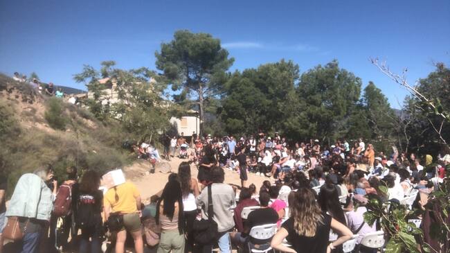 Numeroso público este domingo en Bolea en "Sin Condiciones"