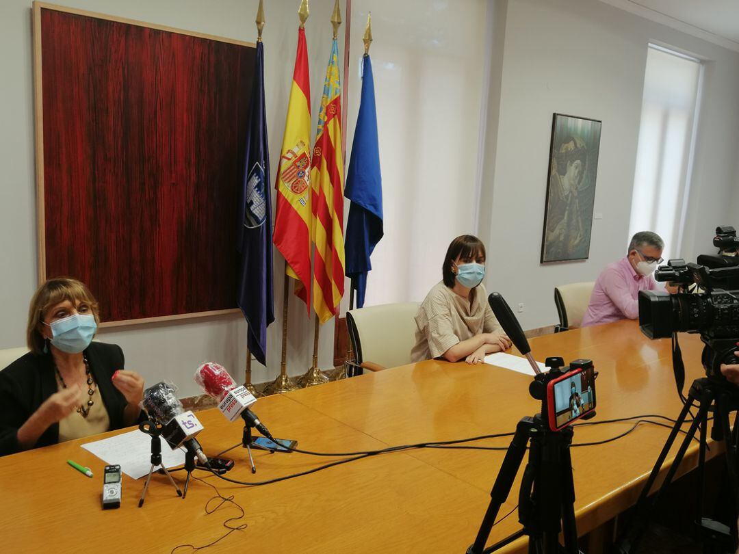 Liduvina Gil, Diana Morant y Josep Alandete, valoran el brote de coronavirus en Gandia 