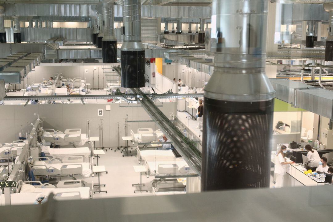 Vista general del Hospital de Emergencias Isabel Zendal, Madrid