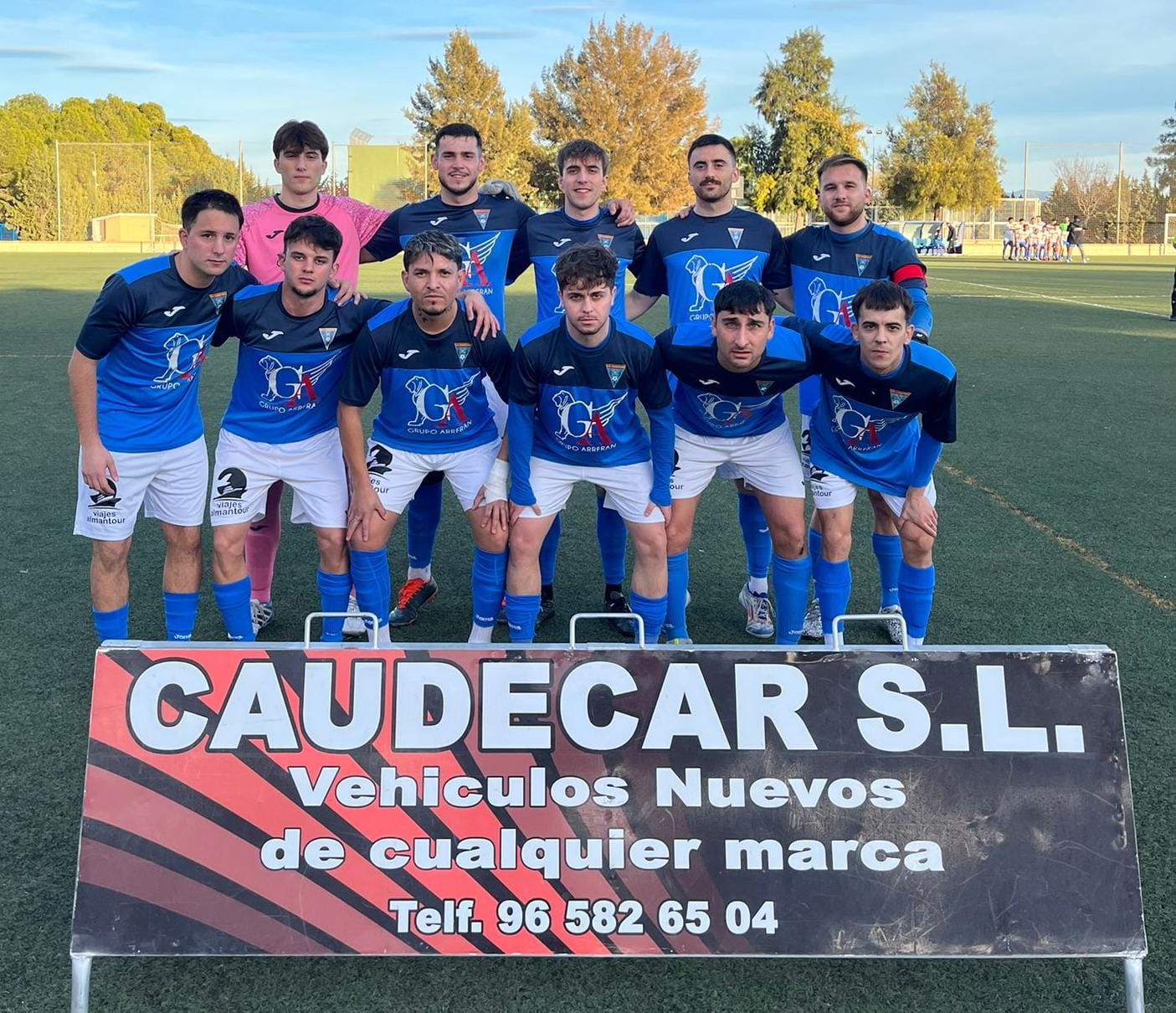 Alineación del CD Caudetano