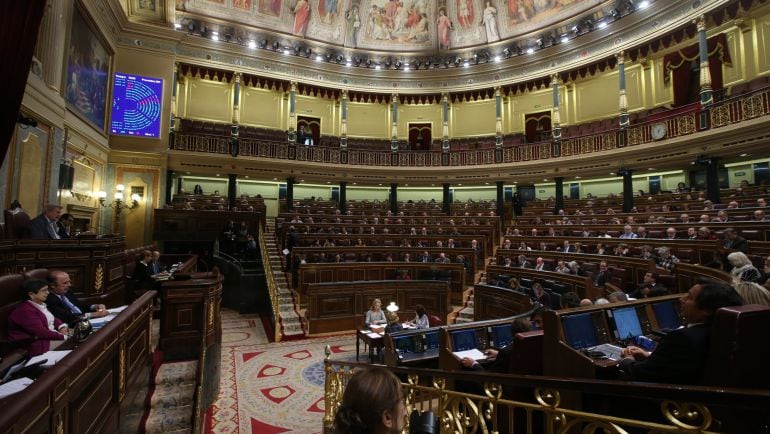 Pleno del Congreso de los Diputados.