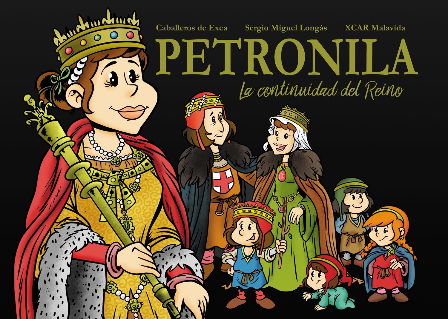 Portada del libro &quot;Petronila: la  continuidad del Reino&quot;