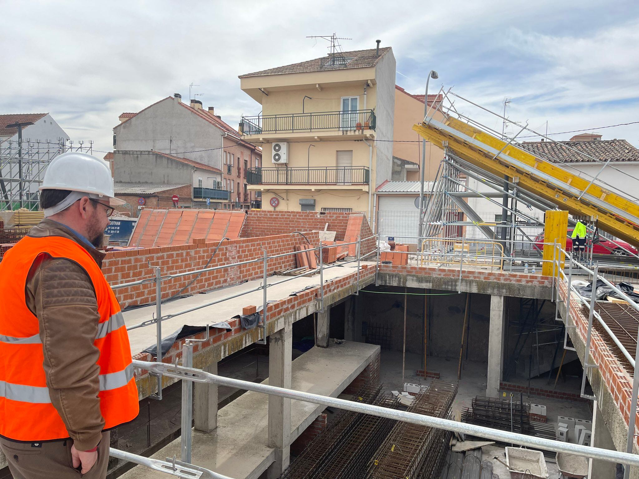 Avanzan las obras de las “Plazas de la Cultura” en Paracuellos de Jarama