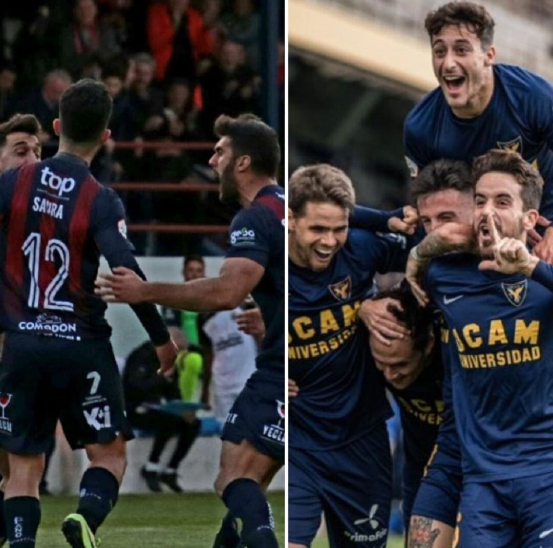 Imágenes de ambos equipos durante la presente temporada