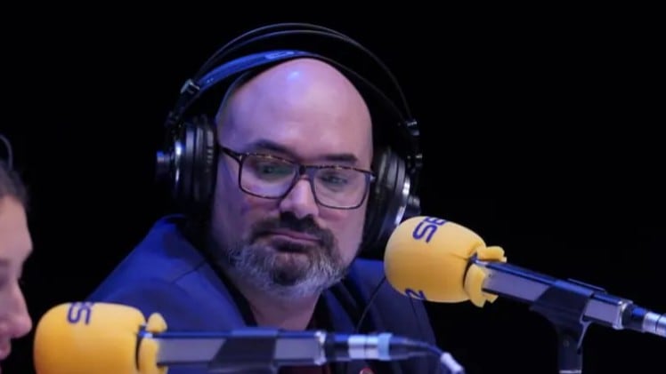 Efrén Castro durante un evento de la SER