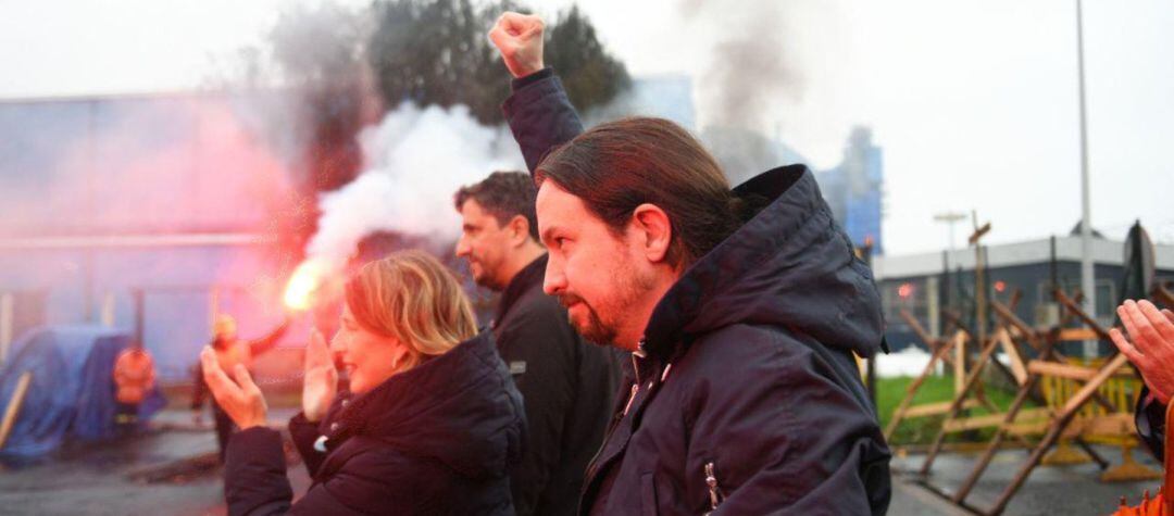 Pablo Iglesias en Alcoa, A Coruña