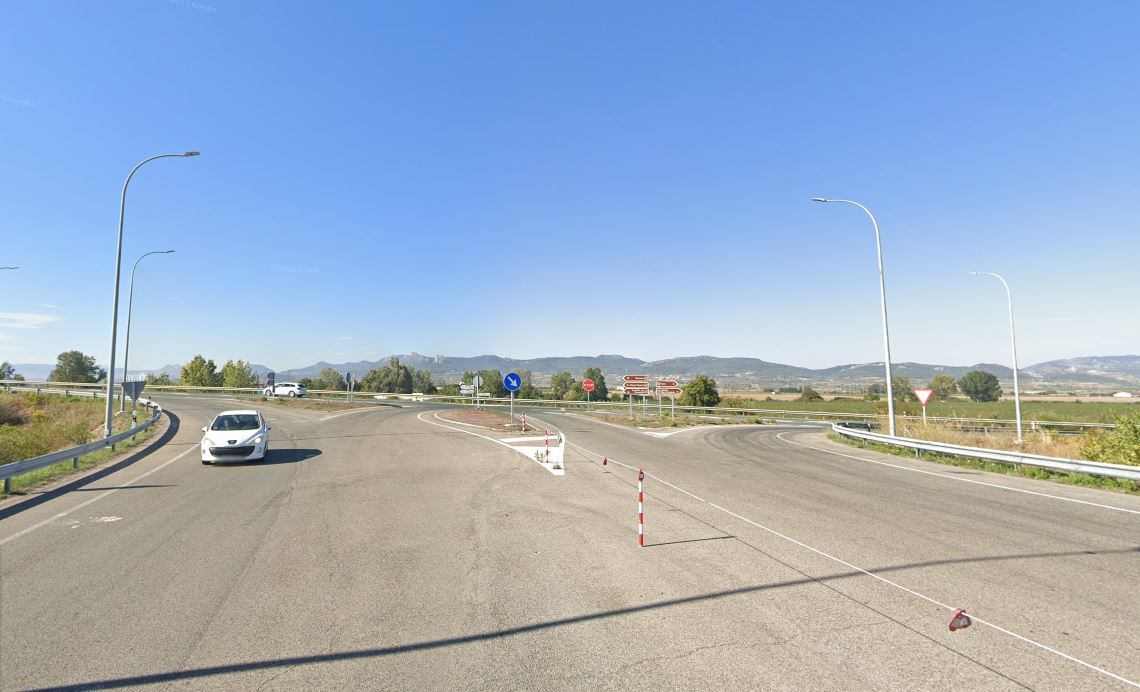 Transportes aprueba el proyecto de trazado para construir una nueva glorieta en el acceso a la AP-68 en Haro
