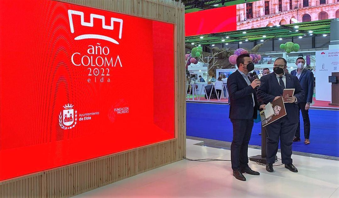 PResentación del &quot;Año Coloma&quot; en Fitur por el Ayuntamiento de Elda 