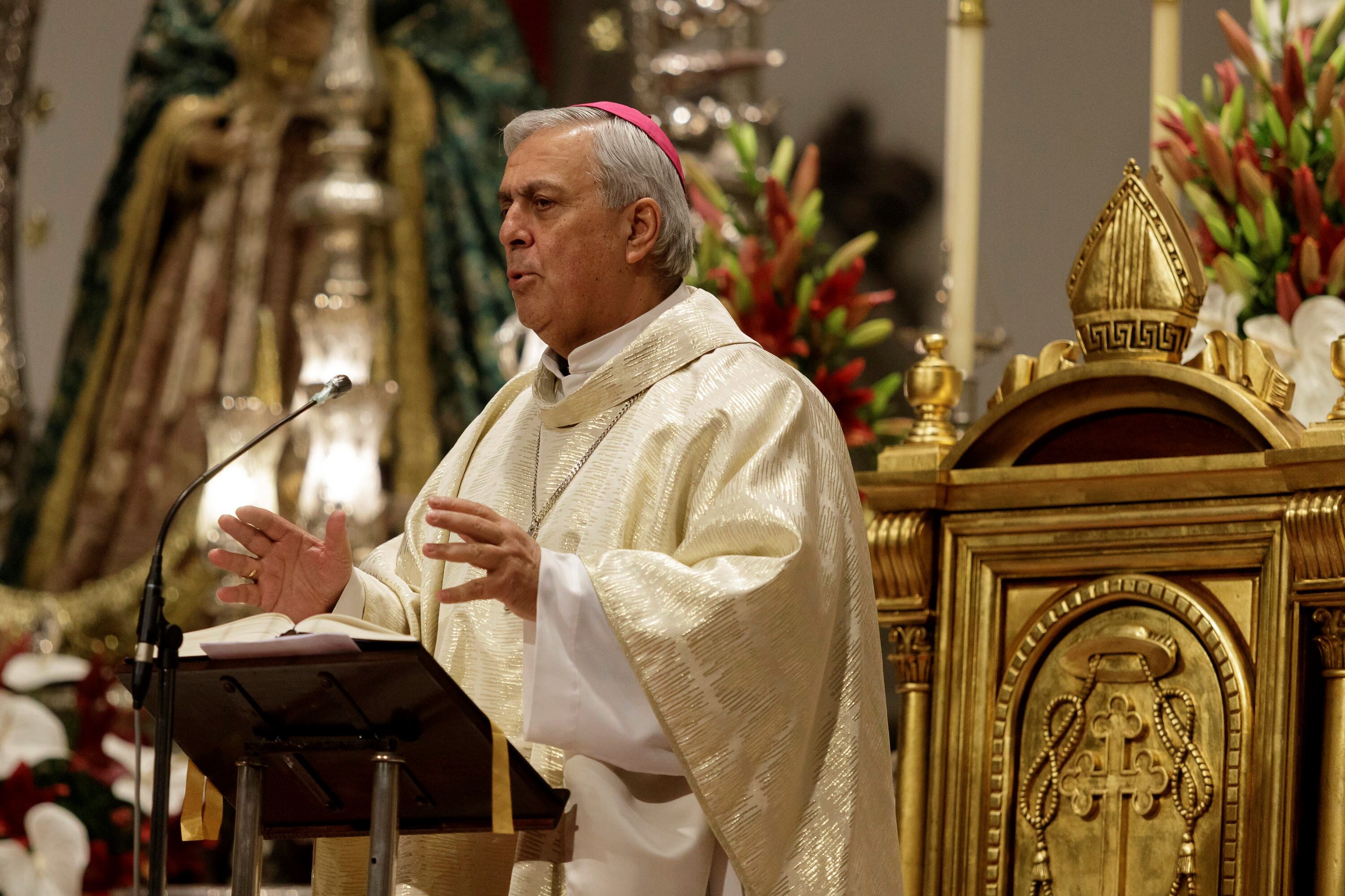 El obispo de Tenerife, Bernardo Álvarez, en una imagen de archivo.