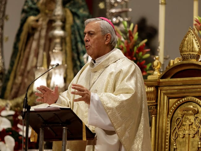 El obispo de Tenerife, Bernardo Álvarez, en una imagen de archivo.