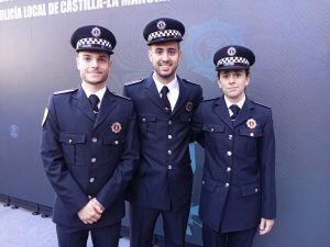 Los nuevos agentes de la policía