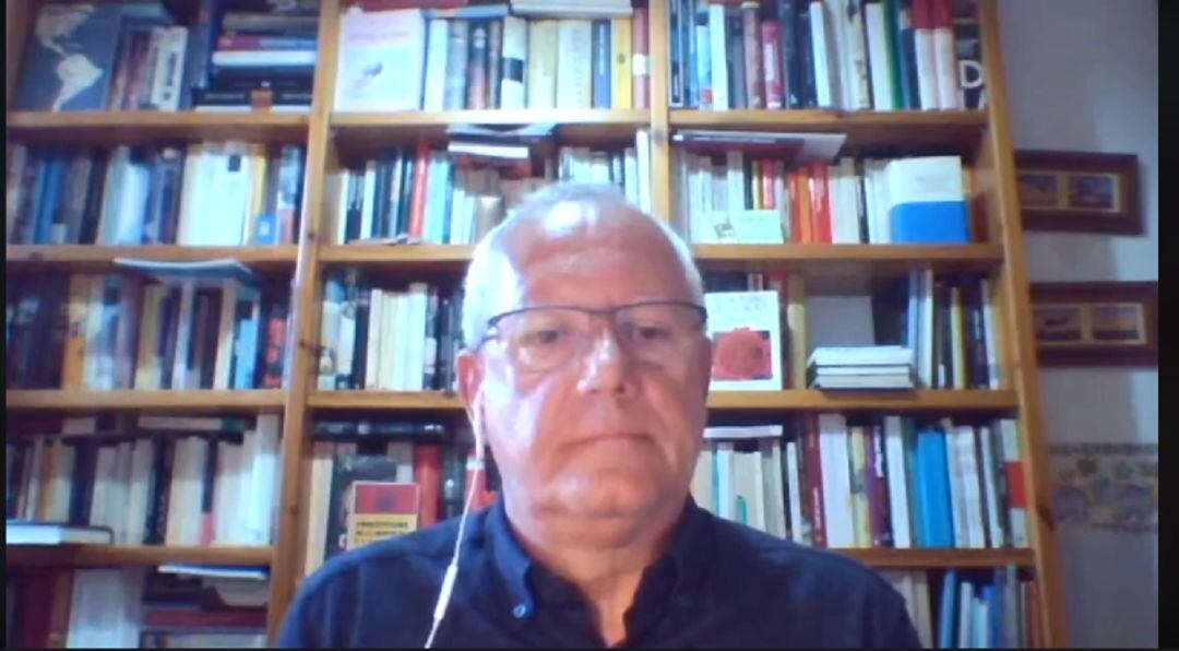 El alcalde de Dénia, Vicent Grimalt en Facebook Life.