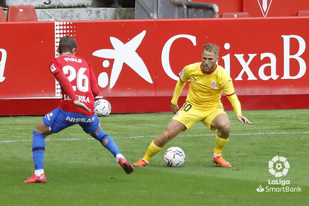 Samu Saiz en una acció individual.