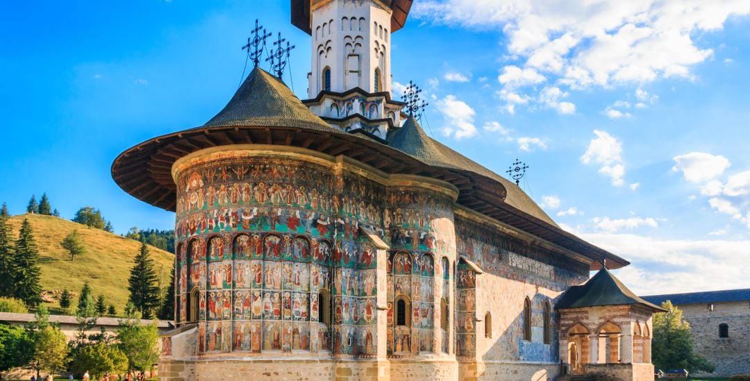 Los monasterios de Bucovina son uno de los atractivos turísticos de Rumanía.