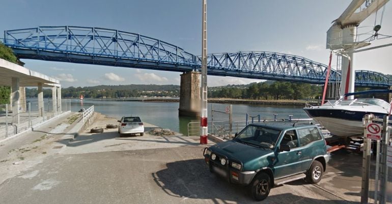 Puente del tren en Pontedeume