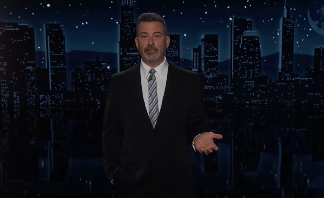 Imagen de Jimmy Kimmel en su último monólogo