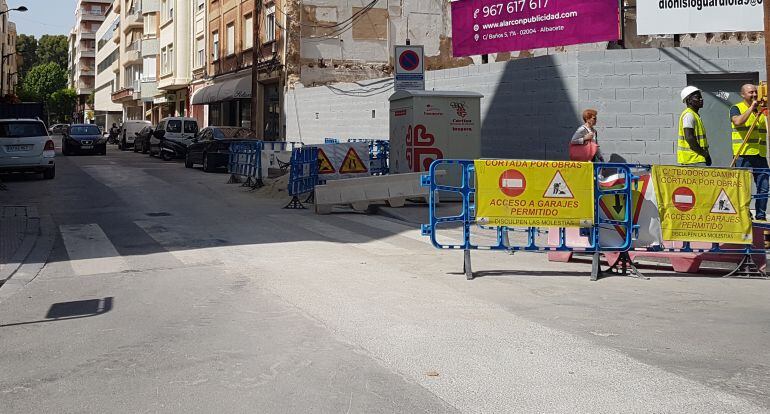 Teodoro Camino sigue cortada desde Dionisio Guardiola