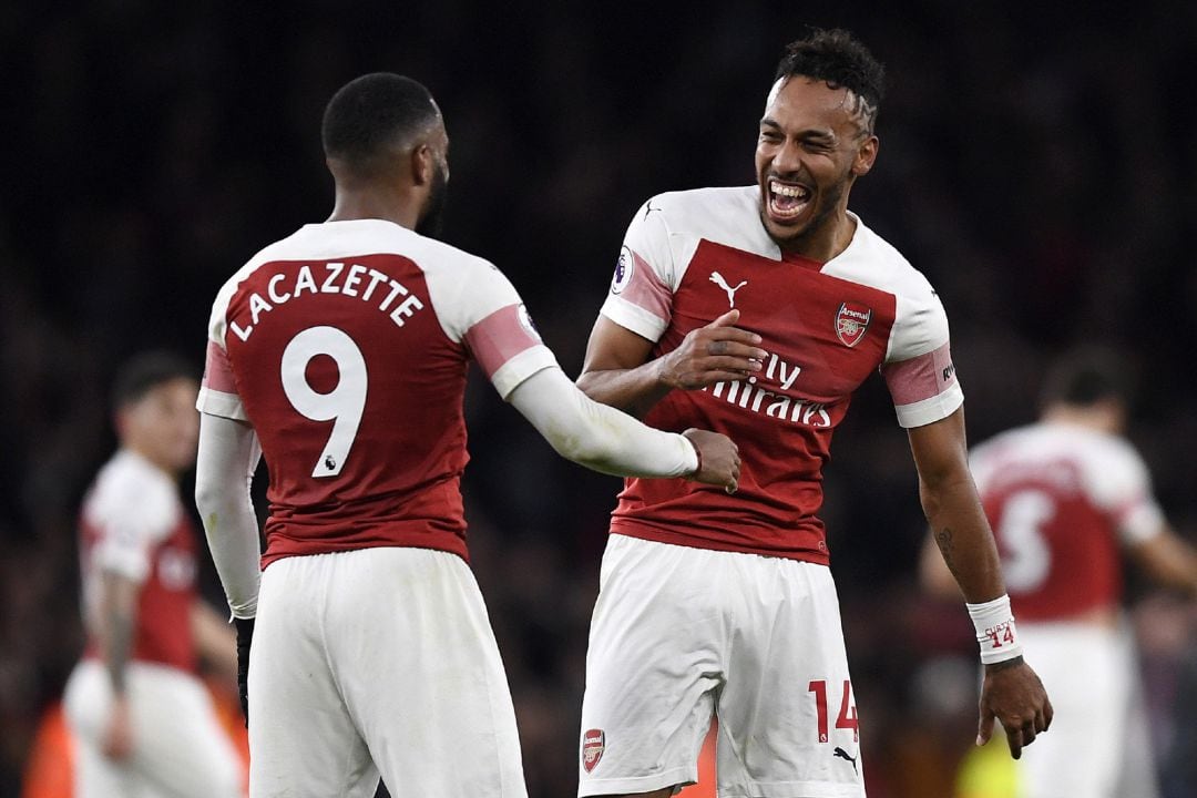 Alexandre Lacazettey Pierre-Emerick Aubameyang.