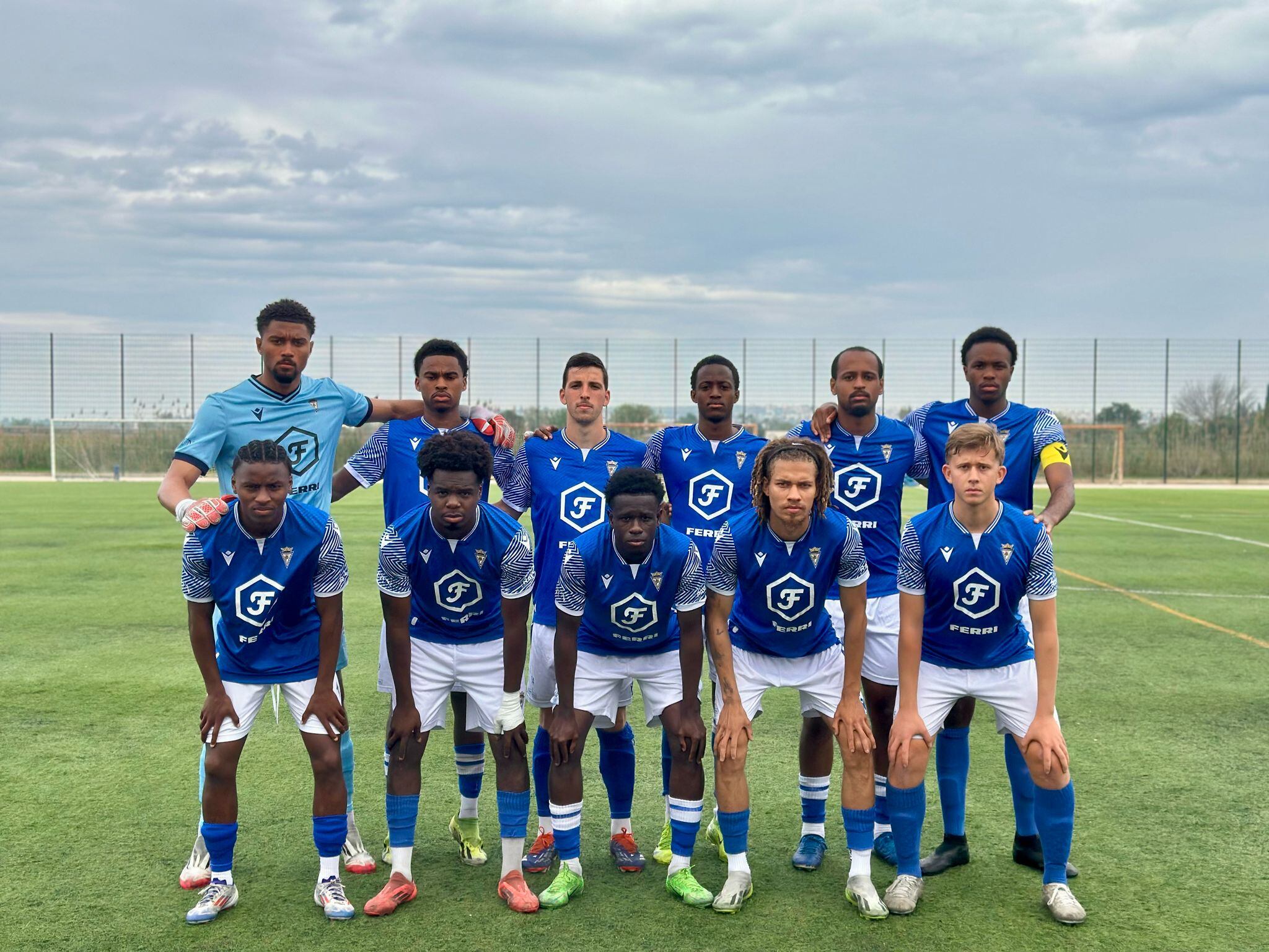 Alineaciòn inicial del Villena CF