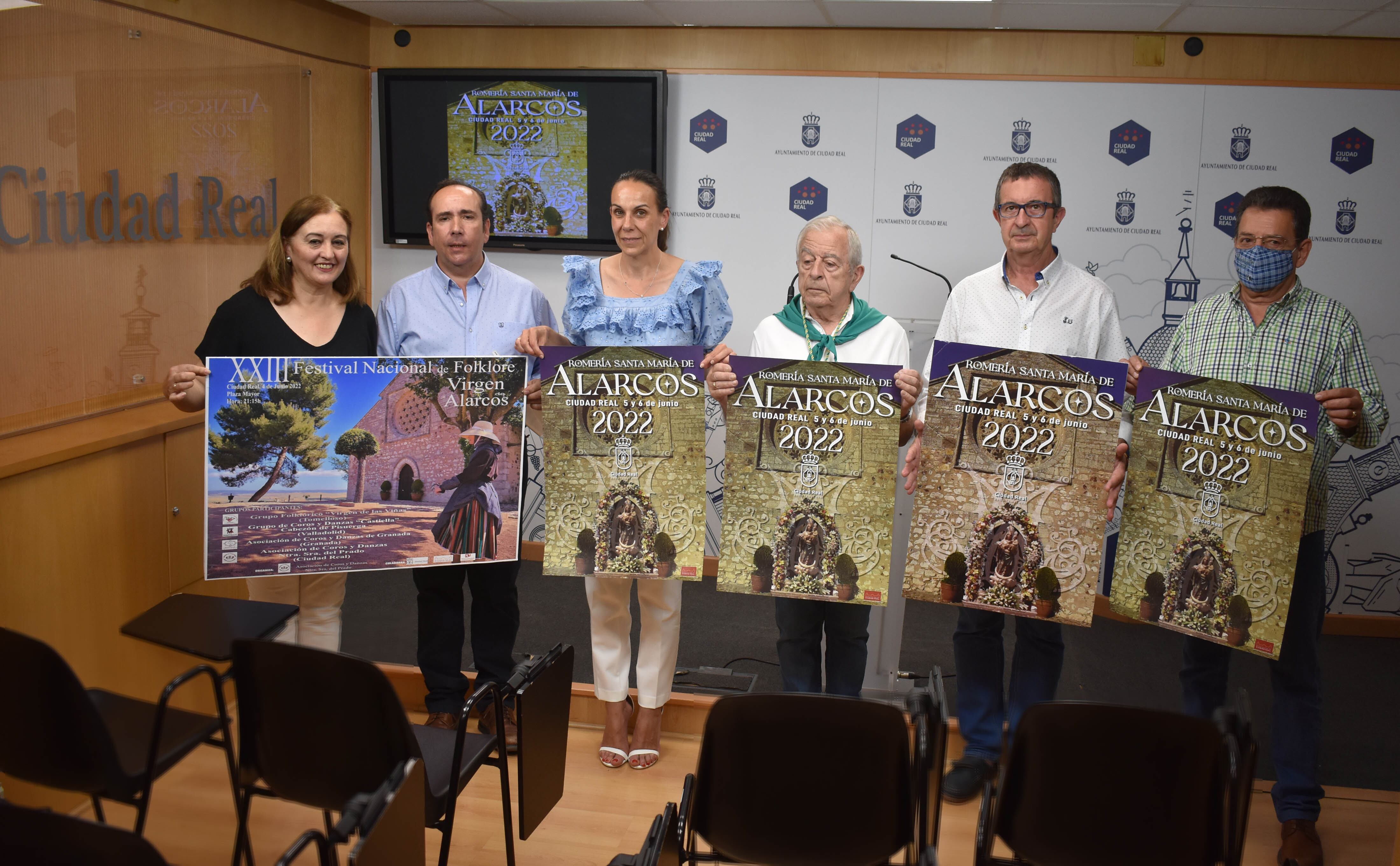 Este miércoles se han dado a conocer los actos de la Romería de Alarcos en el Ayuntamiento de Ciudad Real