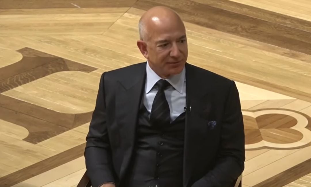 El fundador de la compañía espacial &#039;Blue Origin&#039;, Jeff Bezos.