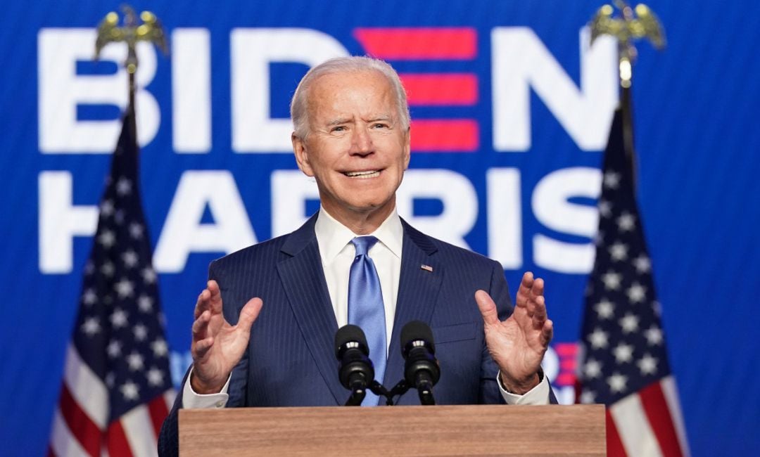 El presidente electo Joe Biden.