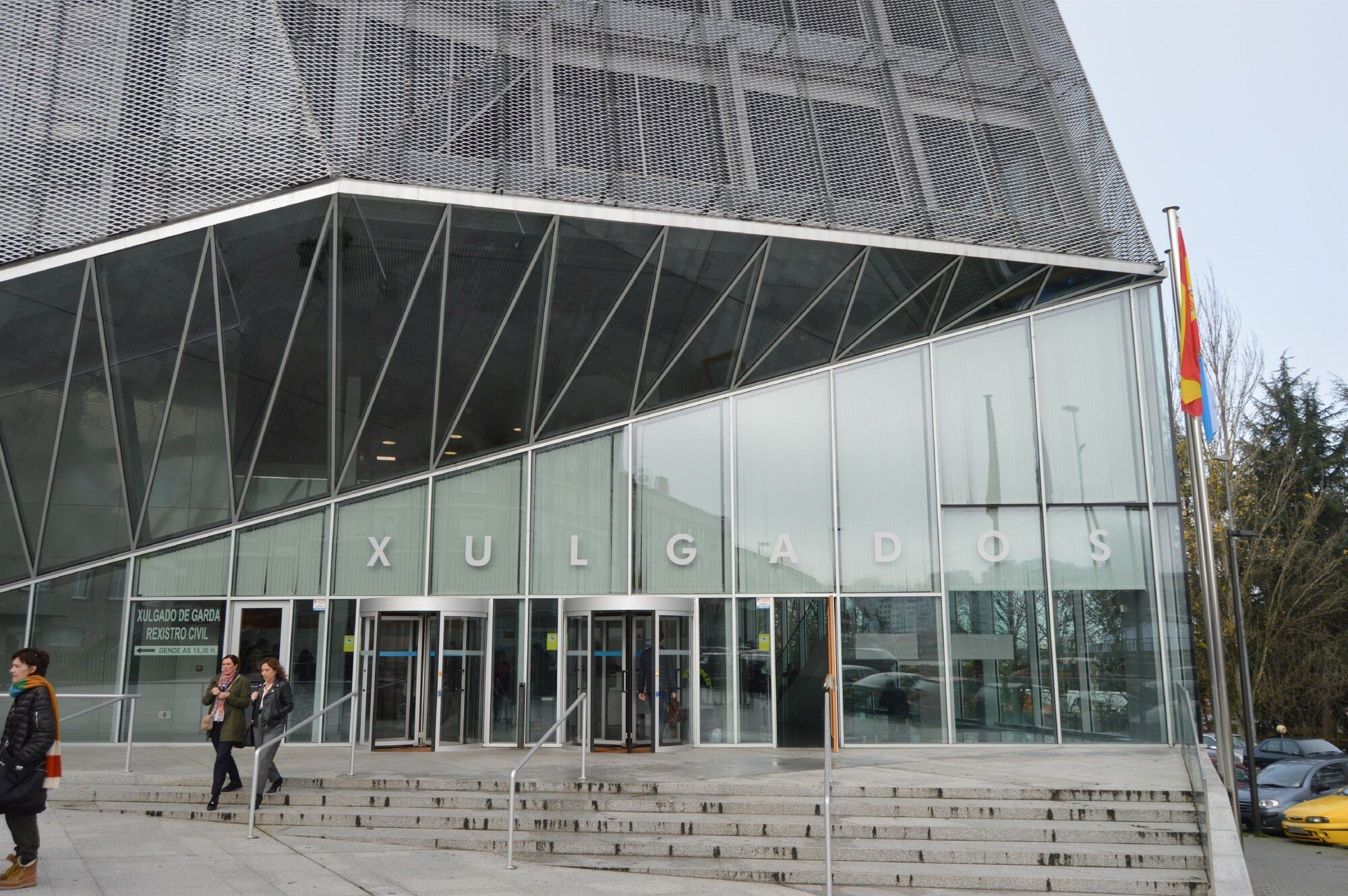 Foto de archivo del edificio judicial Ourense