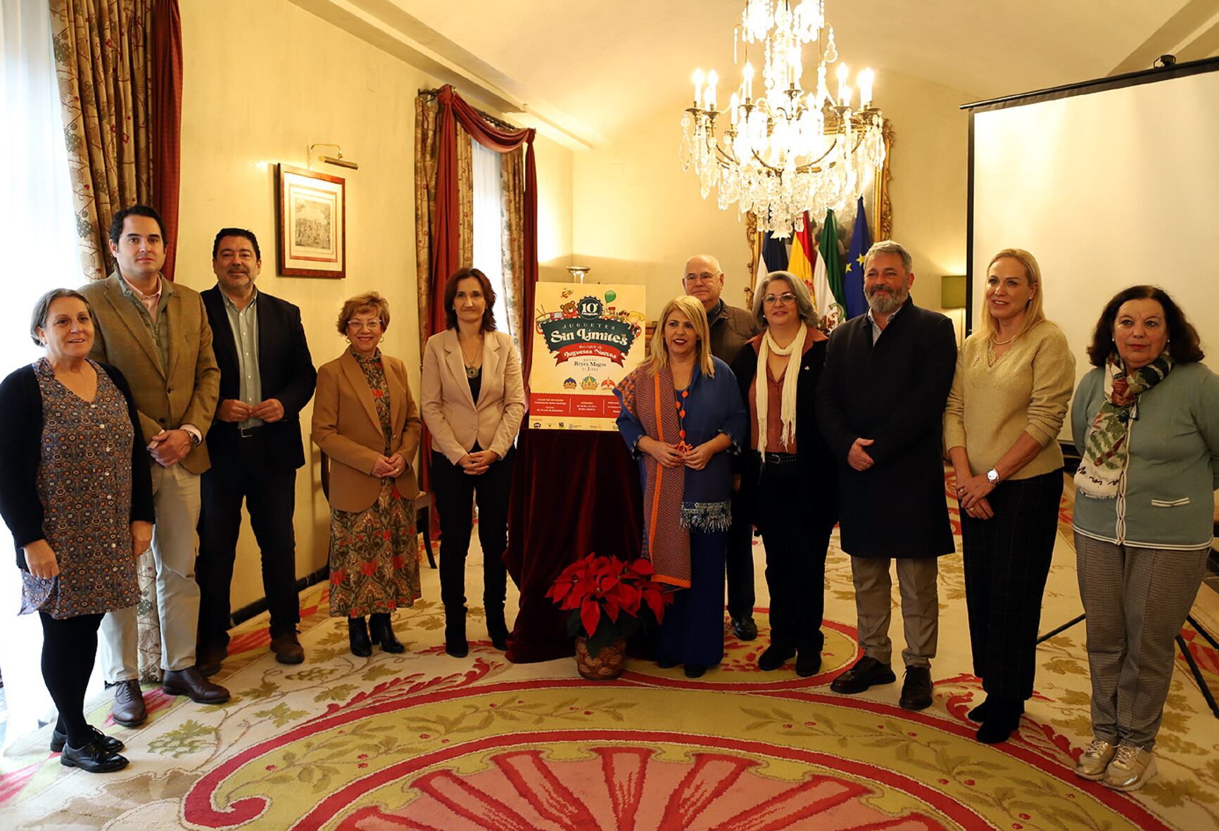 Mamen Sánchez junto a la directora de Sinlímites Comunicación, Amparo Bou, presentando la campaña / Ayuntamiento de Jerez